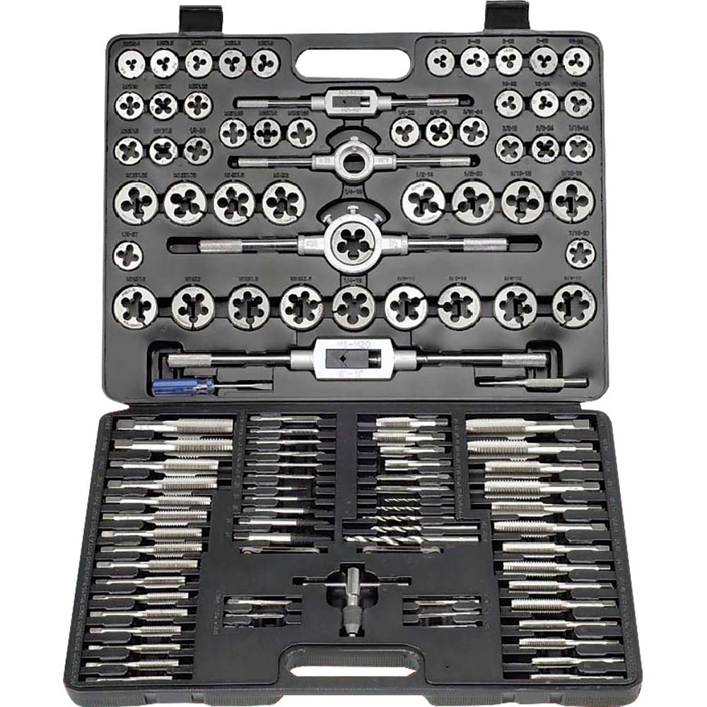 Proequip 115Pc Tap & Die Set Metric & Sae