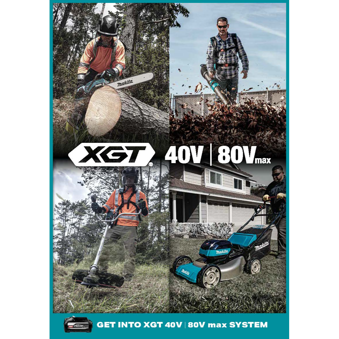 Makita Rule the Outdoors 26-27 40V