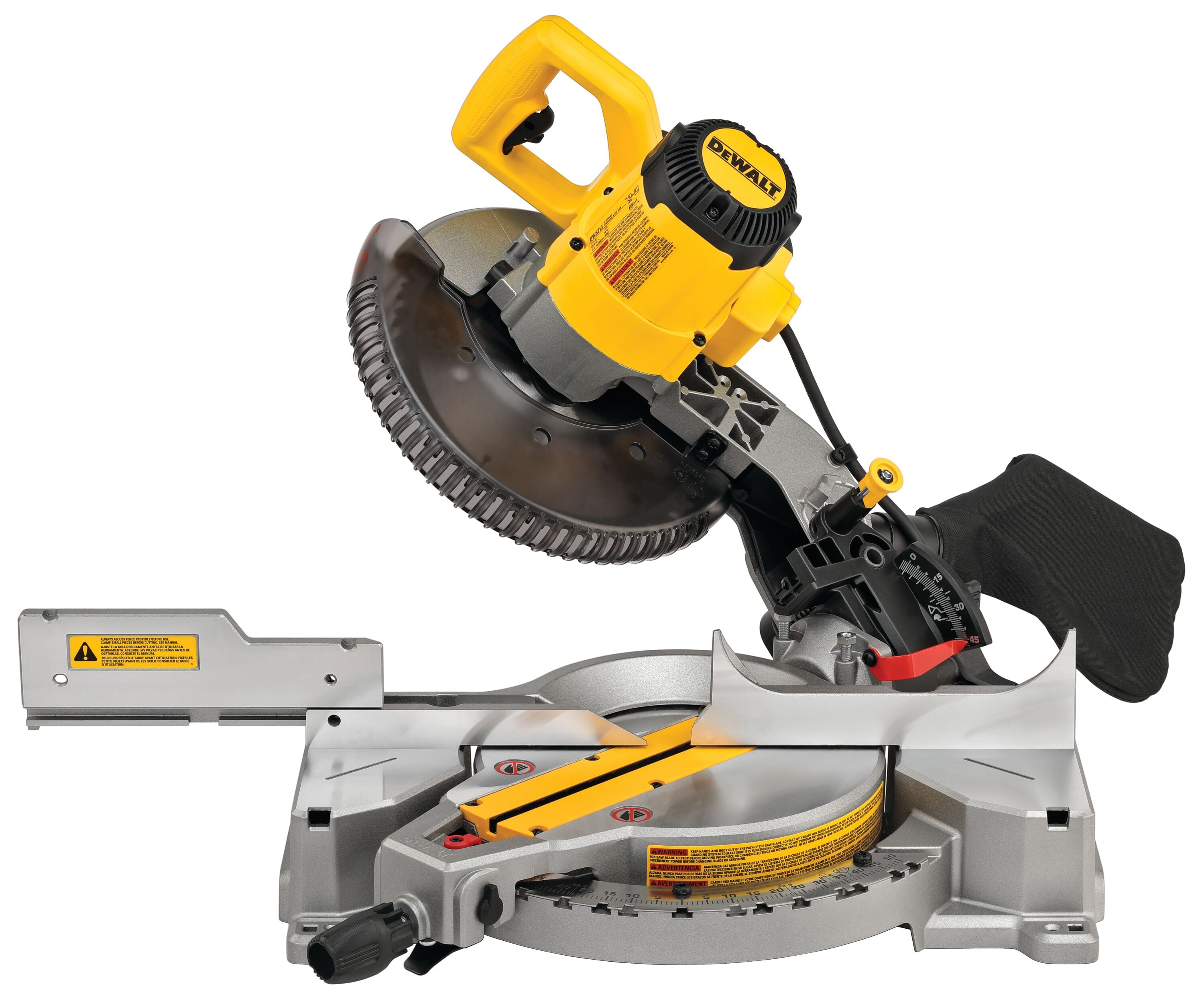 DeWalt 254mm Single Bevel Compound Mitre Saw