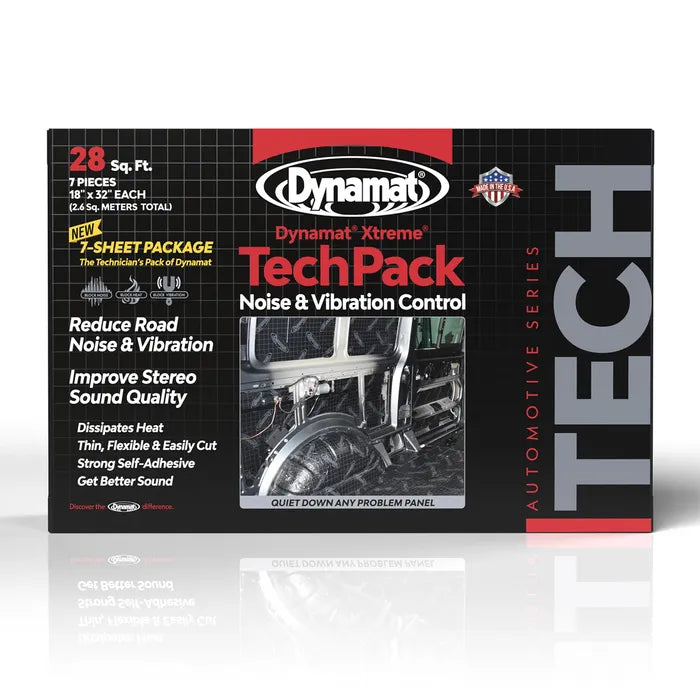 DYNAMAT XTREME TECH PACK SOUND DEADENING (450MM X 800MM) - 7 SHEET PACK