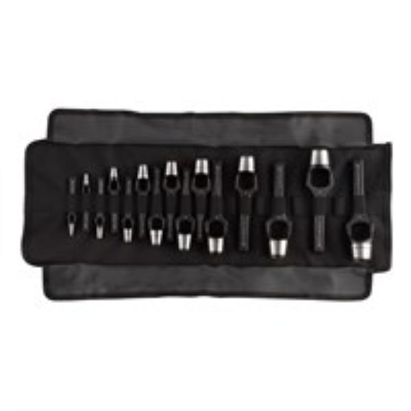 RENNSTEIG HOLLOW WAD PUNCH SET 15 PC