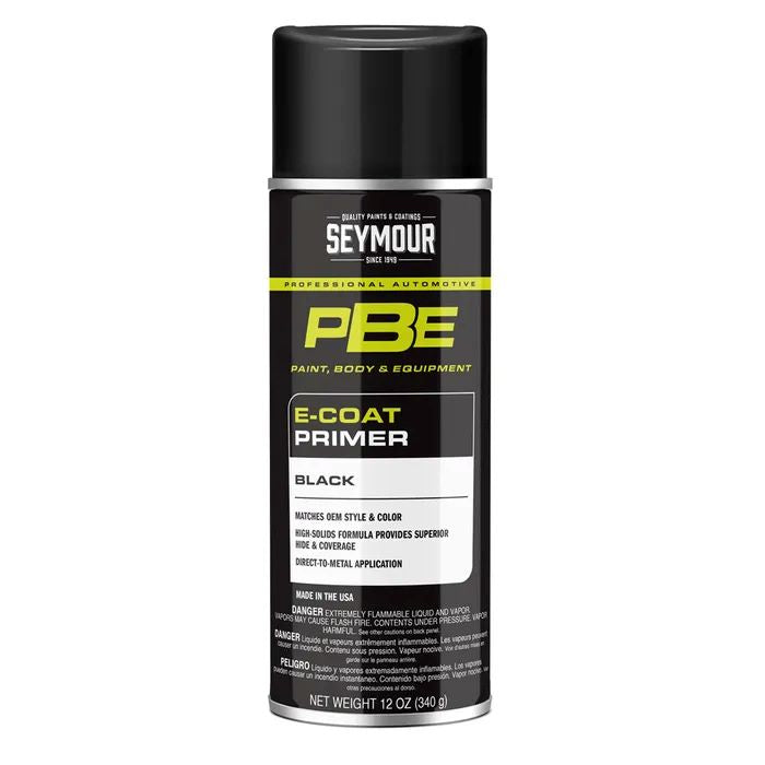 Seymour Pbe Series Aerosol E-Coat Primer Black