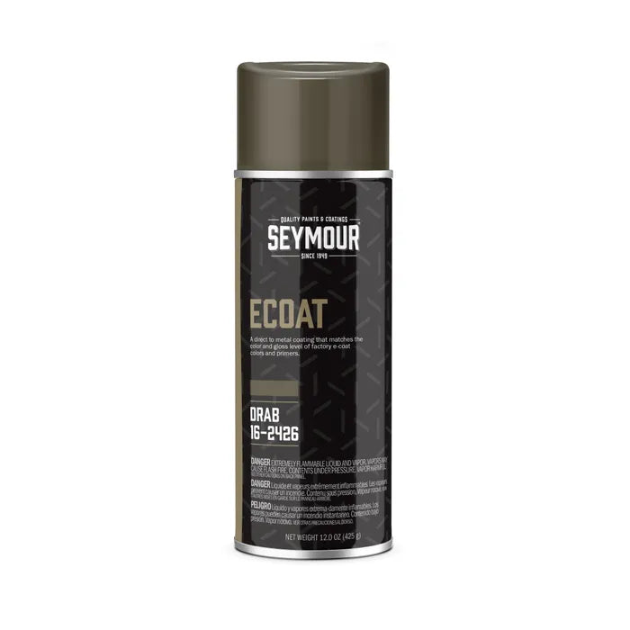 SEYMOUR PBE SERIES AEROSOL E-COAT PRIMER DRAB NEW FORMULA