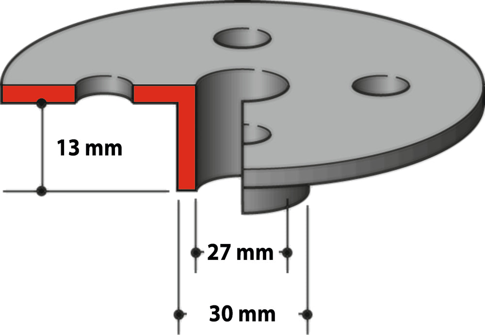 Makita TEMPLATE GUIDE 30 3600BR