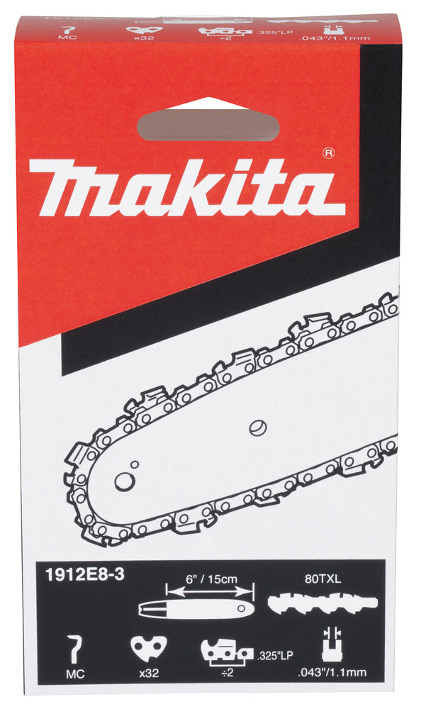 Makita 80TXL .325 in / 1.1mm 150mm Saw Chain UC029GZ