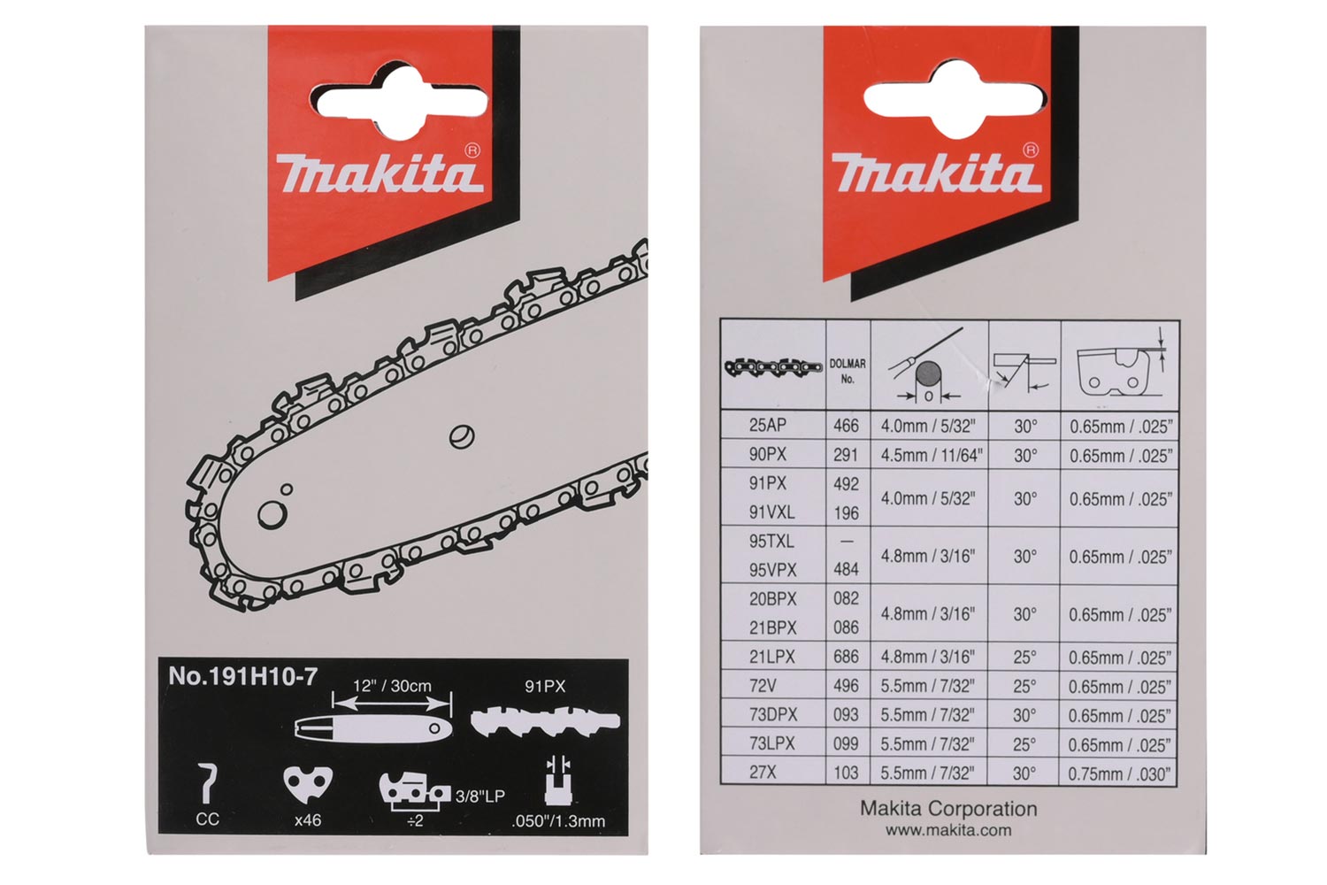 Makita CHAIN LOOP 12 inch(30cm) .050-3/8 inch