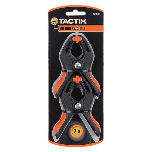 Tactix Clamp Nylon 2Pc Set 80mm 3-1/4In