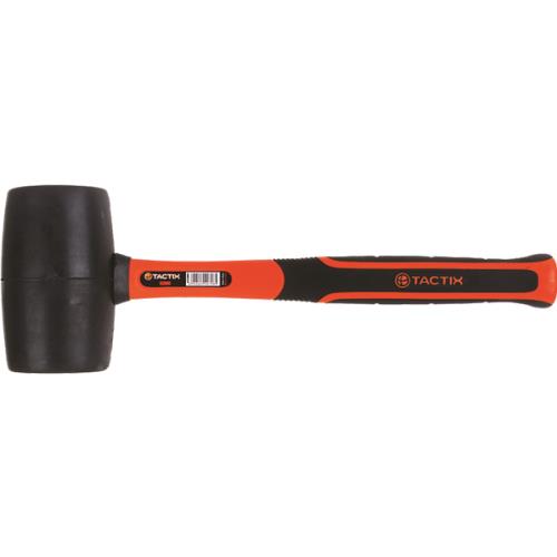 Tactix Mallet Rubber 16oz 58mm Black Fiberglass