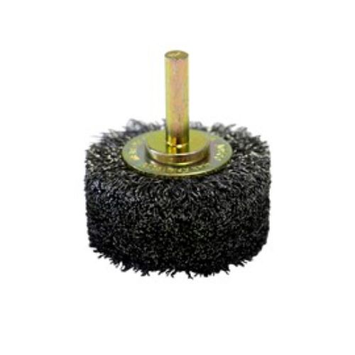Josco Brush Wheel Cr Hs 50X25 6mm Spindle 0.25mm