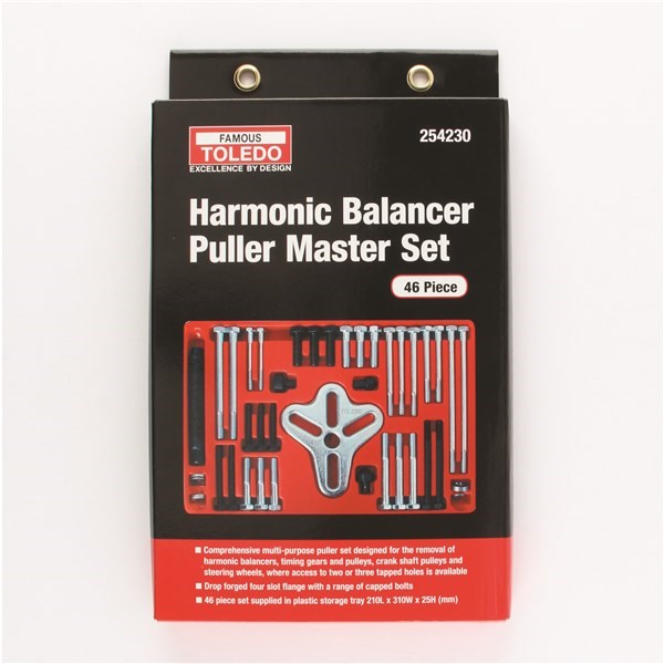 Toledo Harmonic Balancer Puller Set 46 Pce