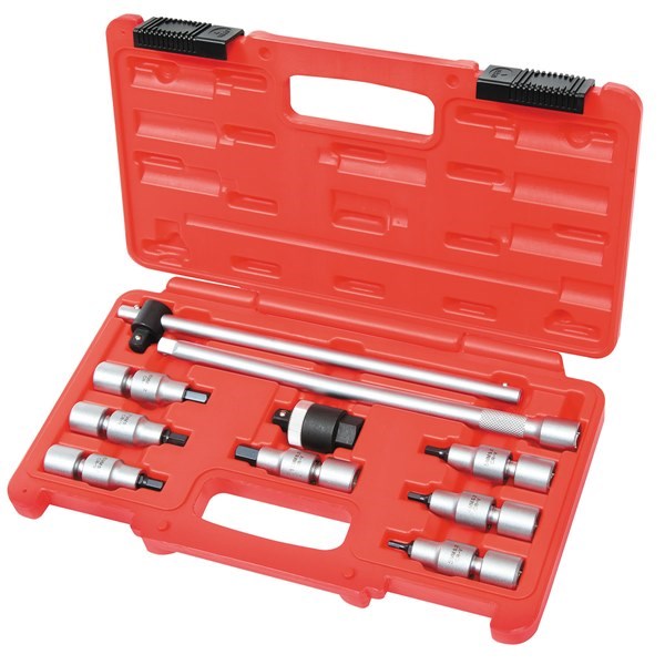 TOLEDO BIT SOCKET SET 6PT 10PC