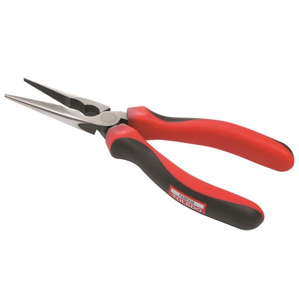 TOLEDO LONG NOSE PLIER STRAIGHT 210MM