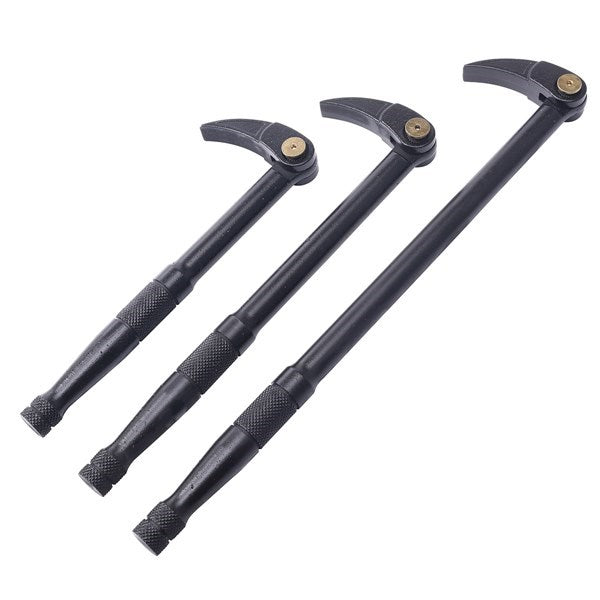 Toledo Pry Bar Rolledhead Adjustable 3Pc