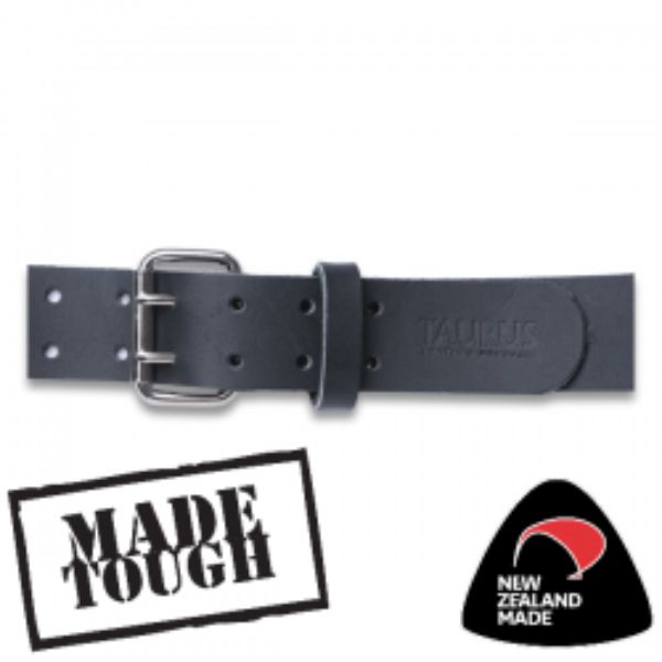 50mm Hd Leather Work Belt Blk 81-118Cm Waist