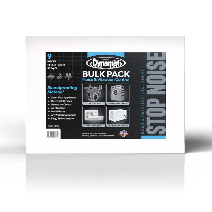 DYNAMAT XTREME ARCHITECTURAL BULK PACK SOUND DEADENING (457MM X 812MM) - 9 SHEET PACK