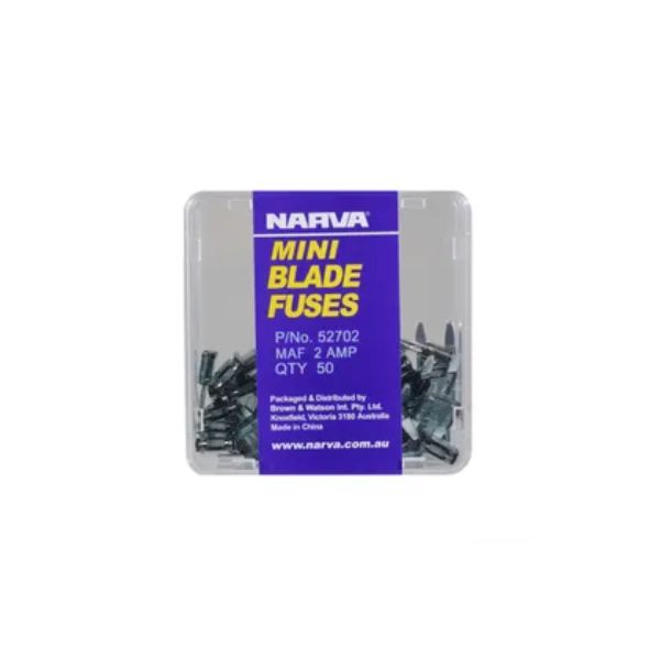 Narva Fuse Mini 2Amp Pk50