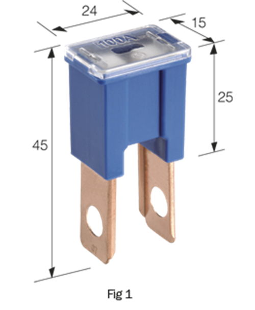 Narva Fuse Link Plug Male 50Amp Pk10