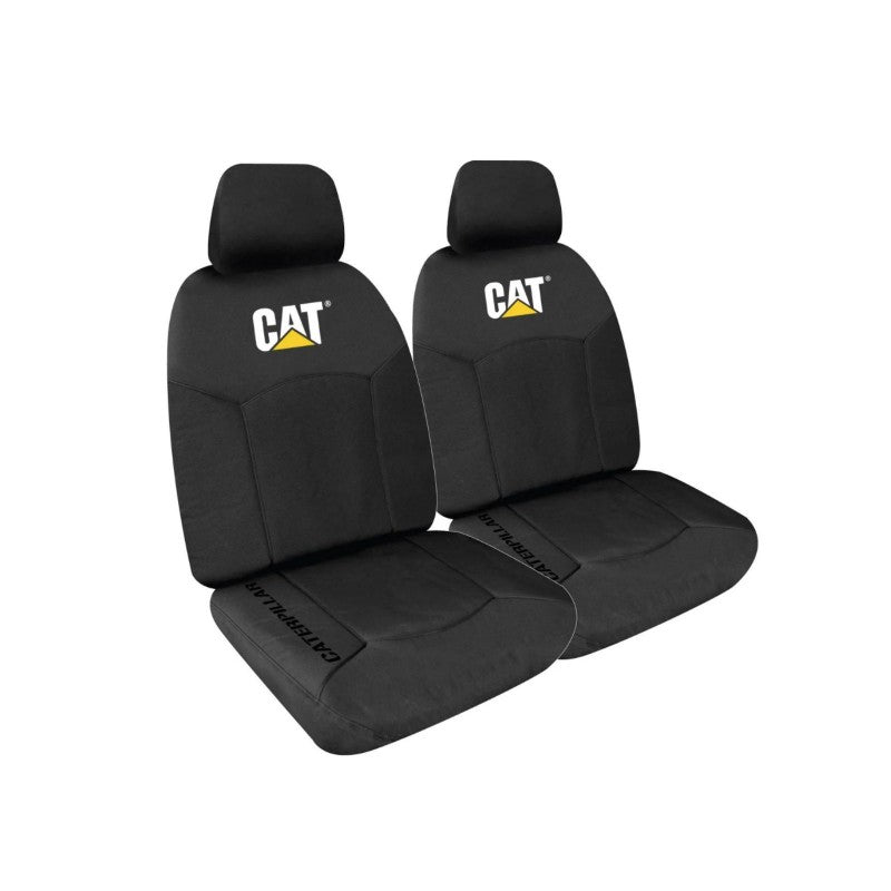 CATERPILLAR Canvas Icon Boxed Seat Cover Black Size 30