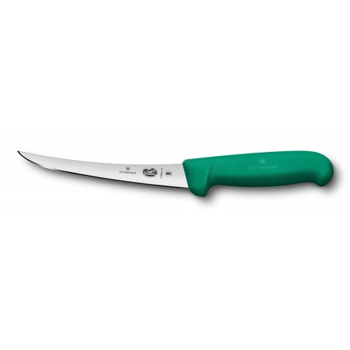 Victorinox Boning Knife 5.6604.15cm Curved Blade Green Handle