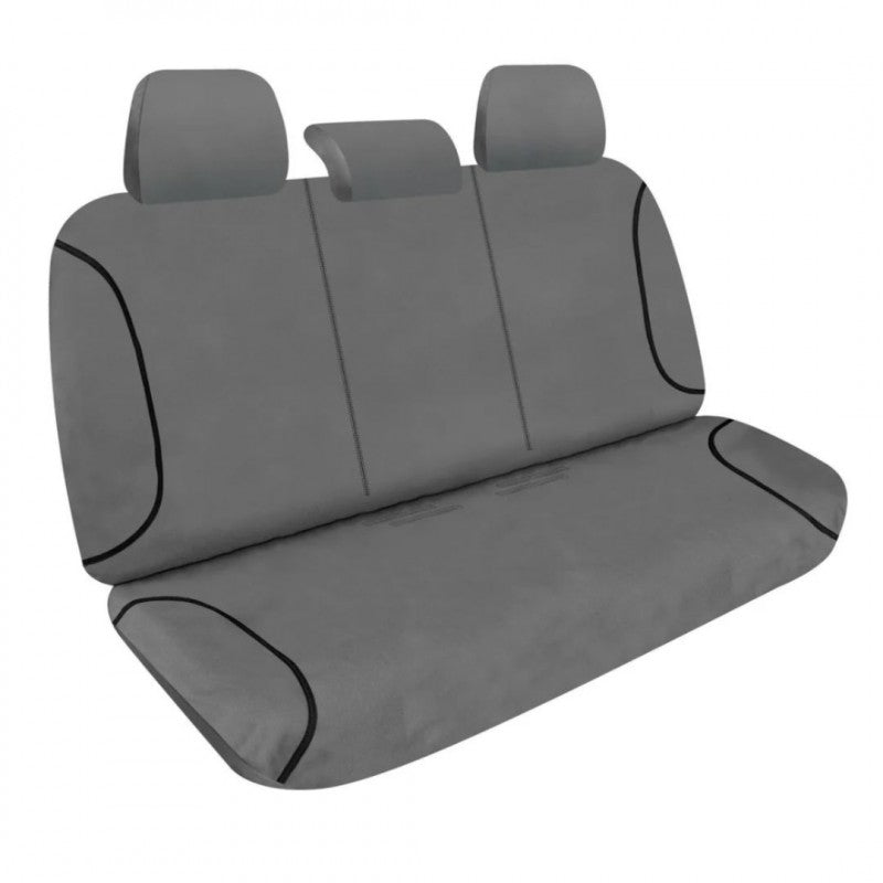 Tradies GREY CANVAS REAR SEAT COVER - FORD RANGER PY 2022 - CURRENT