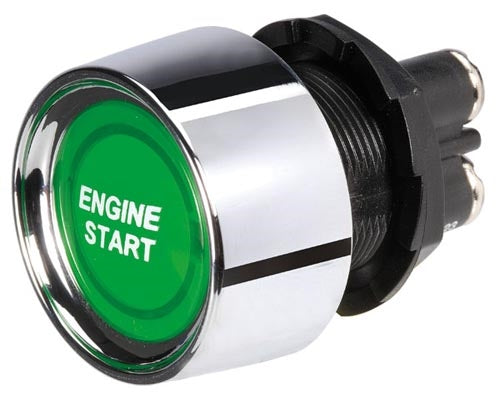NARVA SWITCH START LED GREEN 12V 50A