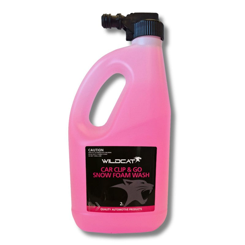 CAR PINK SNOW FOAM WASH CLIP & GO 2L