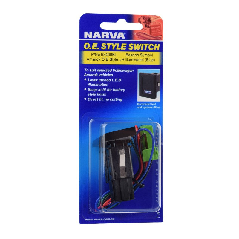 Narva Oe Style Amarok L/Hand Switch 12V Beacon