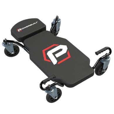 Powerbuilt All-Terrain Spider Creeper With Adjustable Headrest