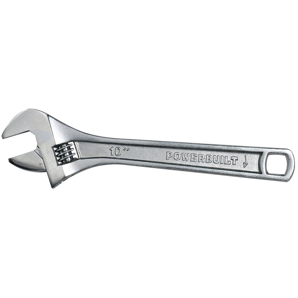 Powerbuilt Adjustable Wrench 255mm 10in