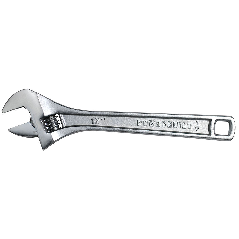 Powerbuilt Adjustable Wrench 300mm 12in