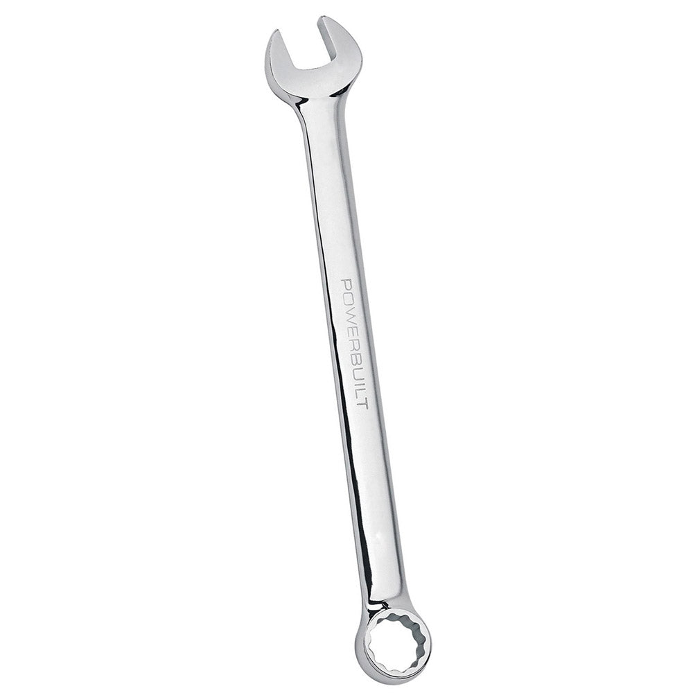 Powerbuilt 13Mm Ring And Open End Spanner - Mirror Polished