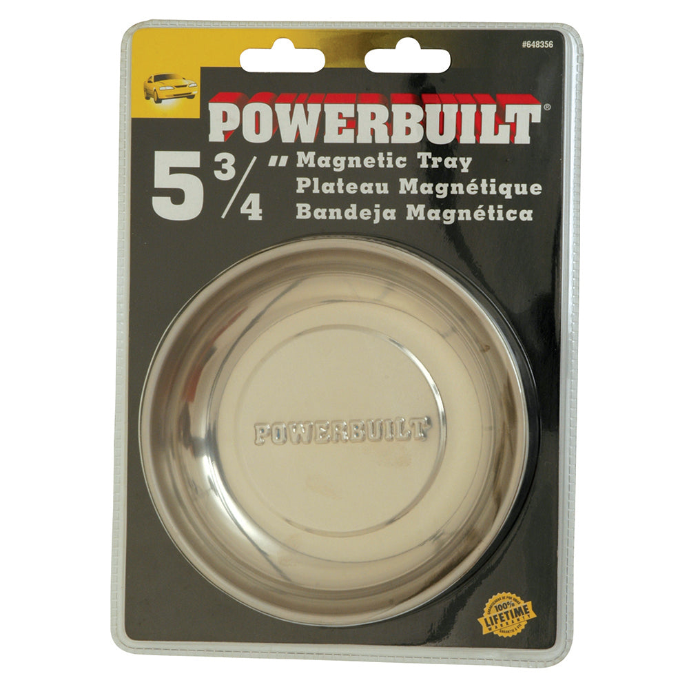 Powerbuilt Round Magnetic Parts Dish 145mm 5 3/4in