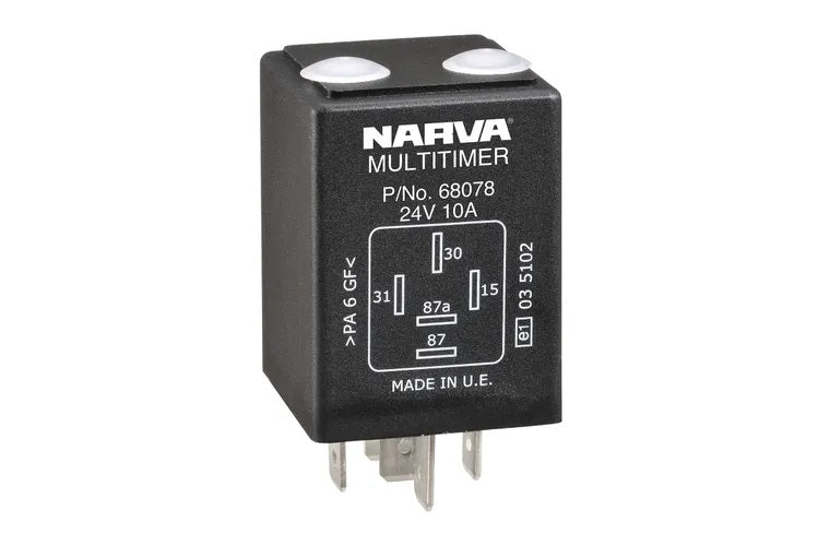 Narva Relay 24V 10A Timer Adjustable