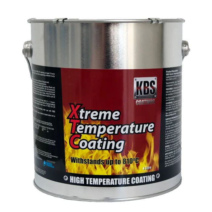 Kbs Xtc Xtreme Temp Coating Aluminium 1 Litre