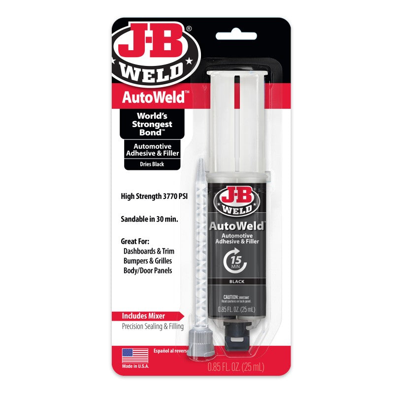 JB Weld AUTOWELD BLACK AUTOMOTIVE ADHESIVE and FILLER 25ML