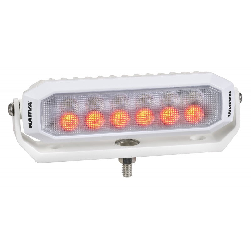 NARVA WHITE LED DECK LAMP RED/WHITE LIGHT OUTPUT PACK OF 10