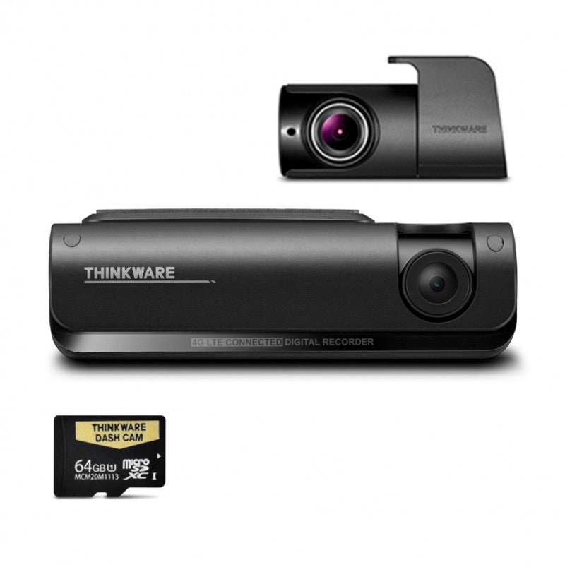 4G Lte Connected Full Hd Dual Dash Cam Kit - 64Gb