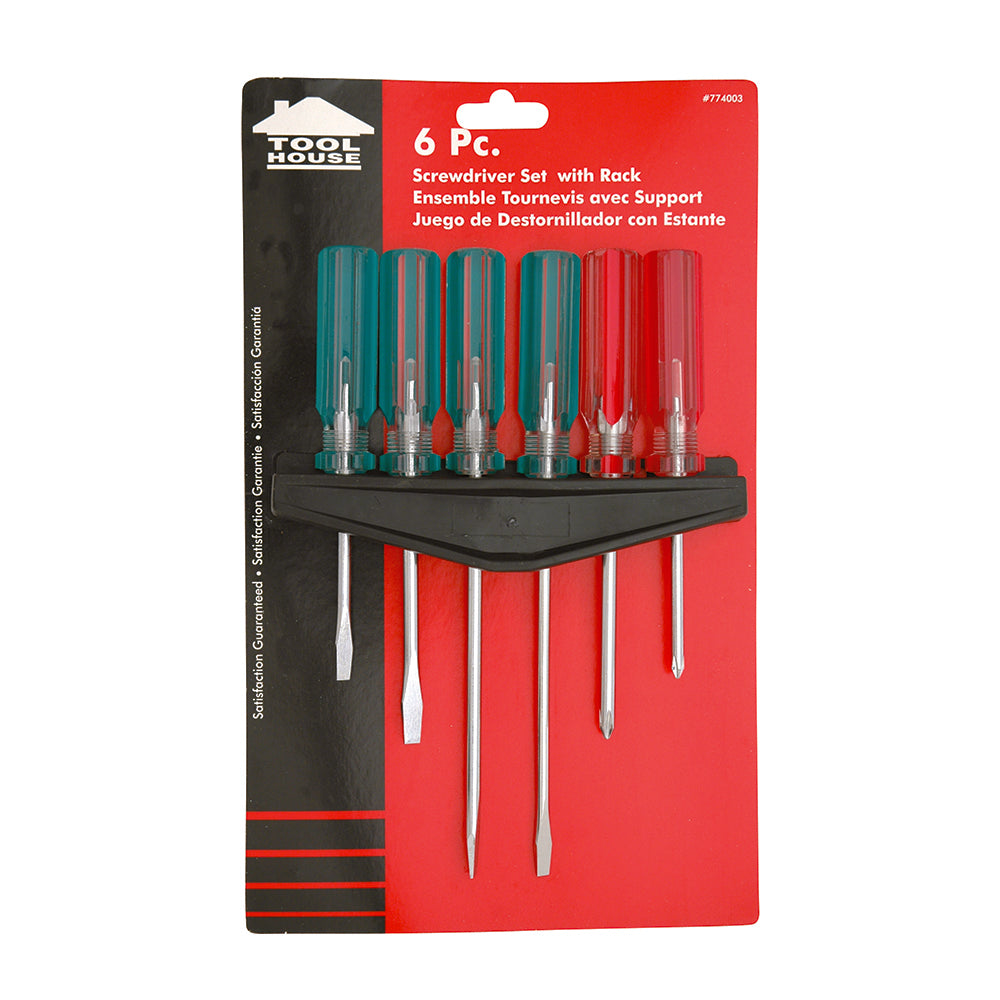 Tradespro 6Pce Screwdriver Set