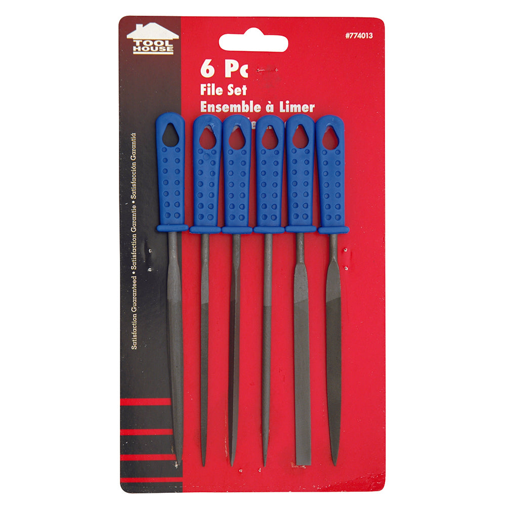 Tool House File Set 160Mm 6Pc