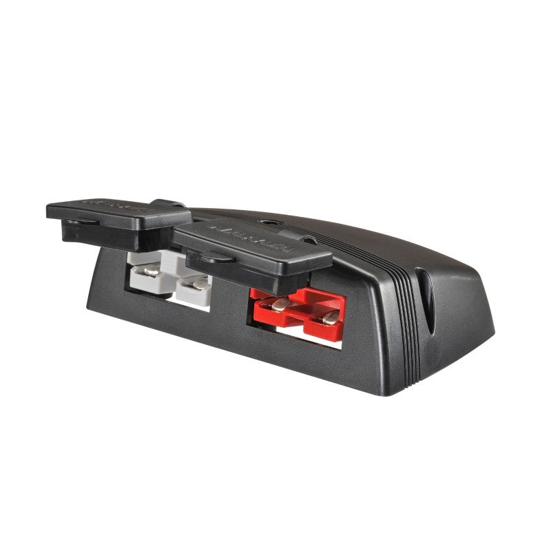 NARVA HEAVY DUTY TWIN SURFACE MOUNT 50A CONNECTORS GREY/RED