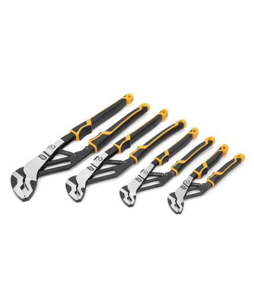 GW 4PC PITBULL AUTO-BITE TONGUE & GROOVE DUAL MATERIAL PLIERS