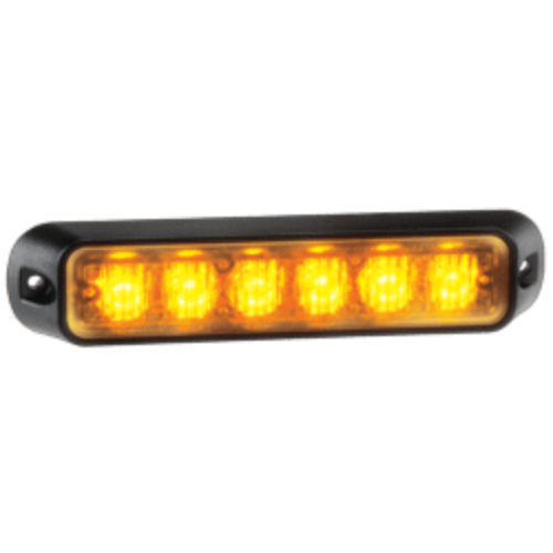 Narva Warning Light 12/24V 6 Led Red