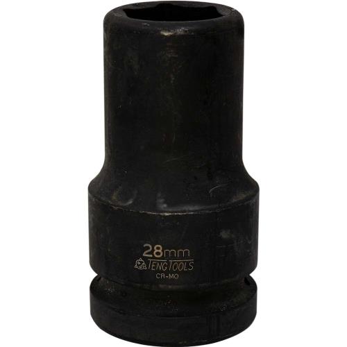 Teng 1In Dr. Thin Wall Deep Impact Socket 28mm Din