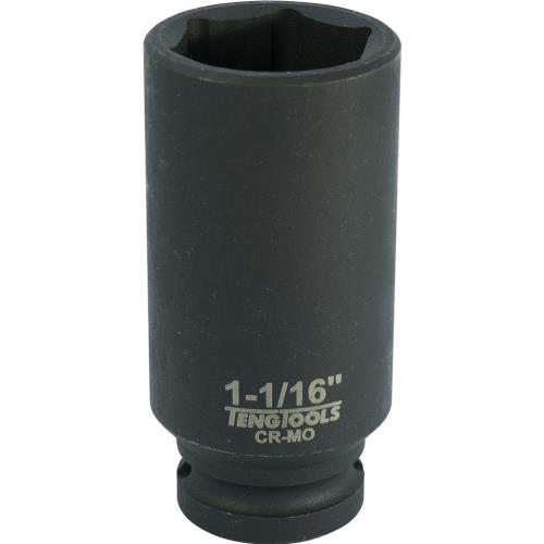 Teng 1/2In Dr. Deep Impact Socket 1-1/16In