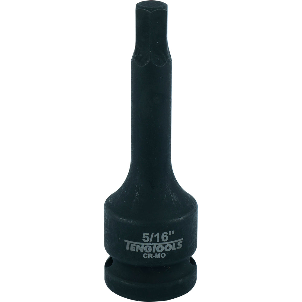 Teng 1/2In Dr. Hex Bit Impact Socket 5/16