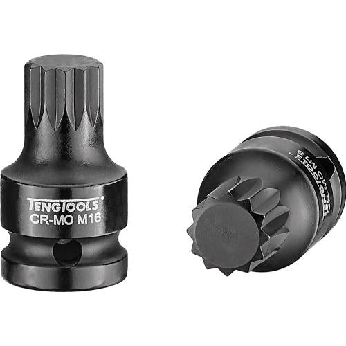 Teng 1/2In Dr. Impact Socket Xzn 18 X 43mm