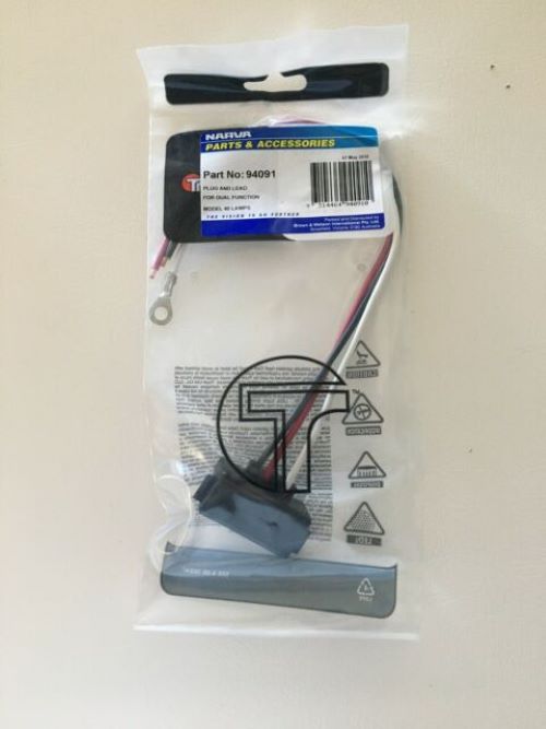 Narva Lamp Plug & Lead Dual Function