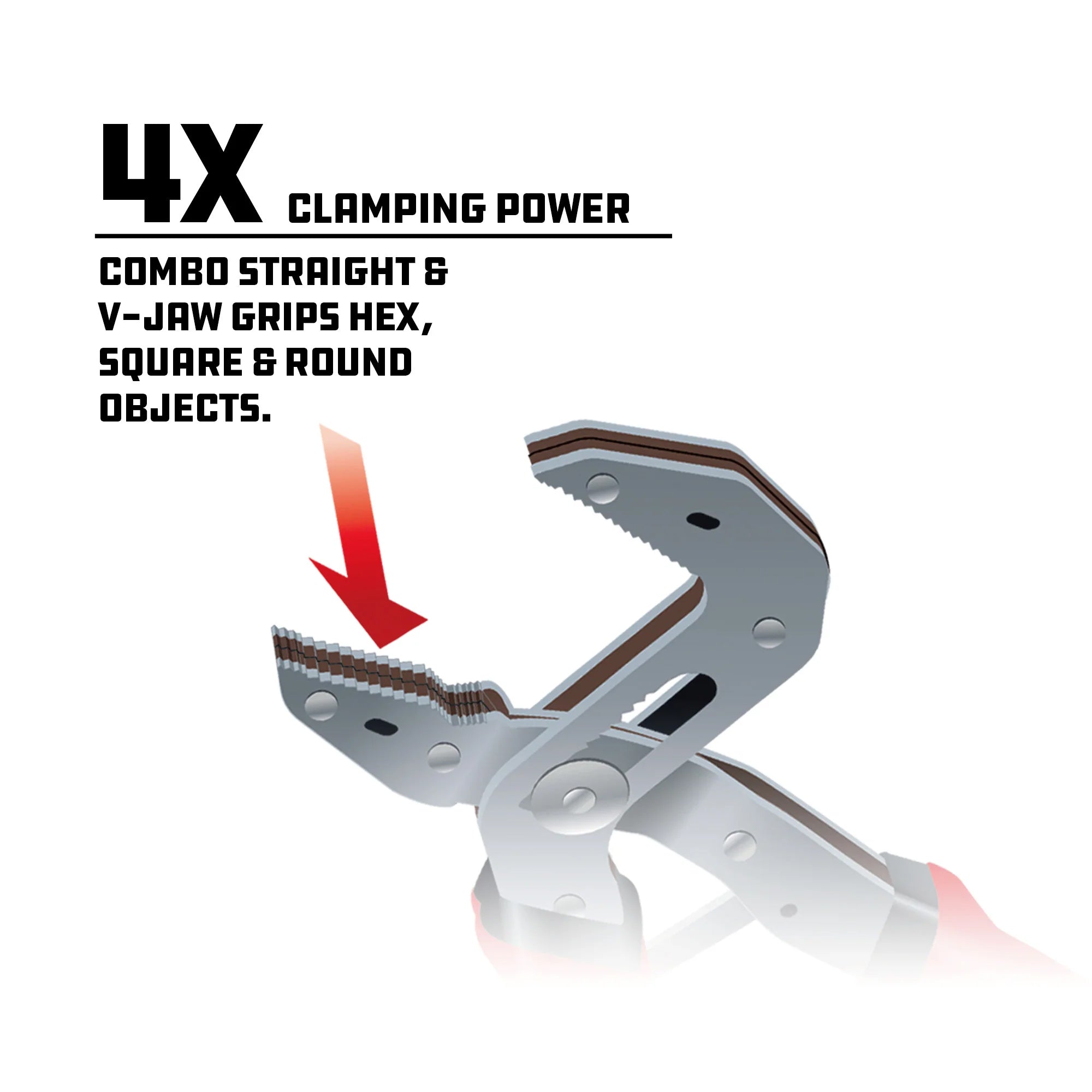 POWERBUILT 7 inch SELF-ADJUSTING PLIERS