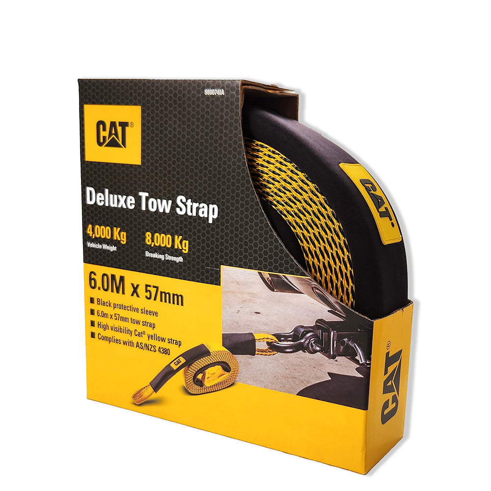 CAT Deluxe Tow Strap - 4,000KG 6M x 57mm