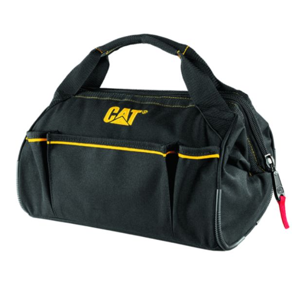 Cat Small Wide Mouth Tool Bag W/ Zip